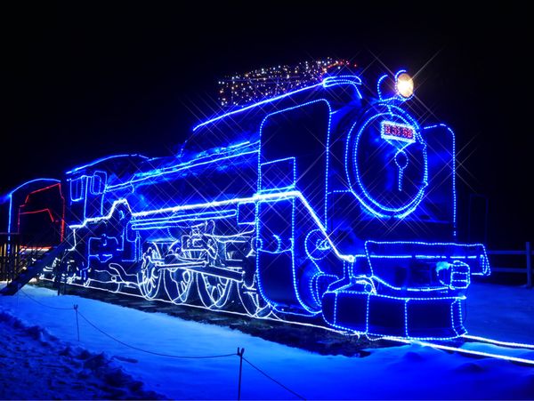 日本「青森・岩手 旅行」の写真：KOIWAI Winter Lights 銀河農場の夜Part.2