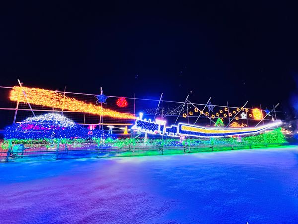 日本「青森・岩手 旅行」の写真：KOIWAI Winter Lights 銀河農場の夜Part.4