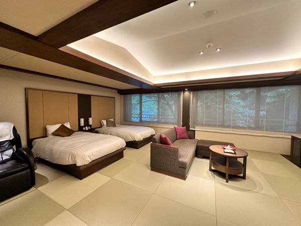 日本・宮城県「東北たび」の写真：行く1週間前くらいの豪雨でお初山形
旅館...