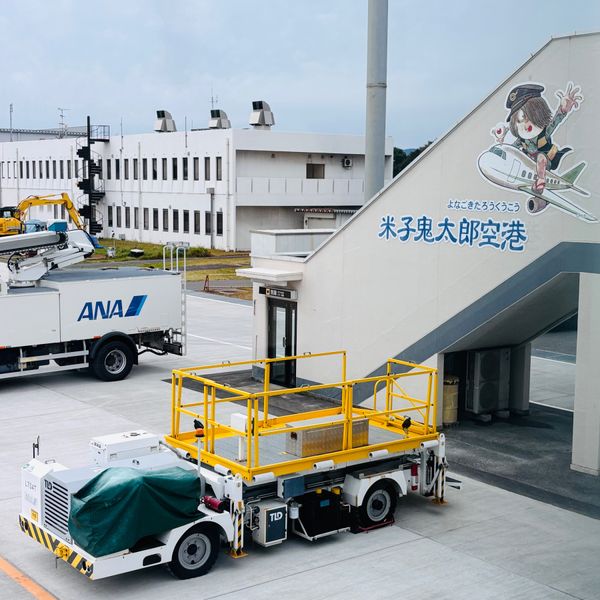 日本・島根県「出雲大社＆鬼太郎」の写真：鬼太郎空港いうだけあって、あちこち妖怪だ...