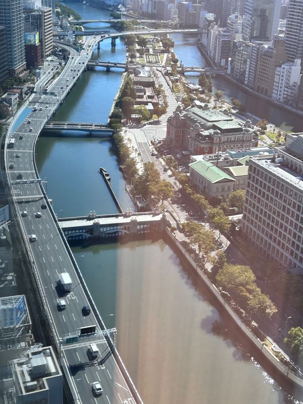 日本・大阪府「大阪・神戸」の写真：1枚目2枚目はお部屋からの眺め
夏に行っ...