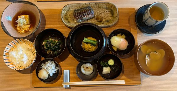 日本・石川県「山代温泉」の写真：朝食