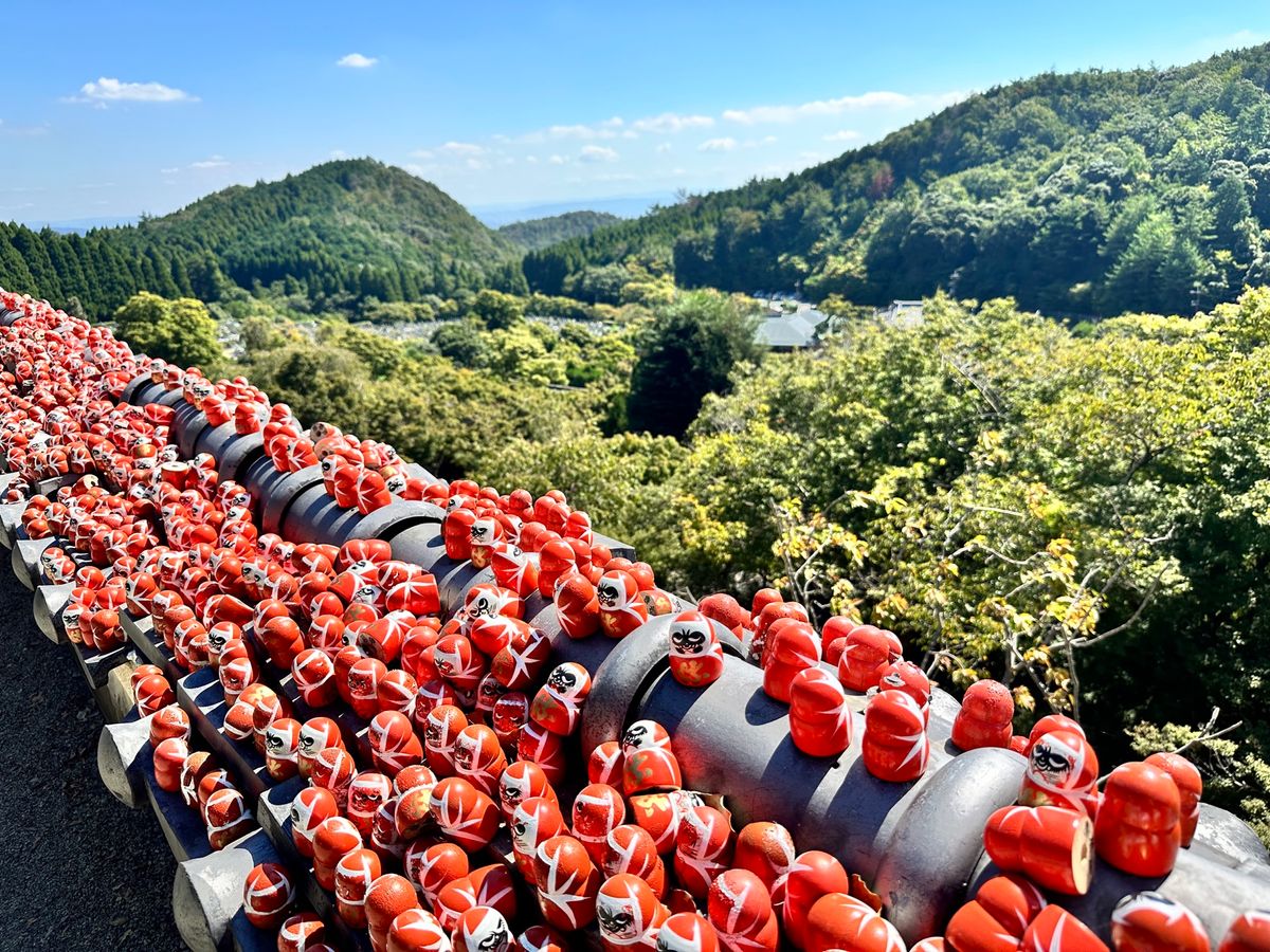 勝尾寺
ダルマ寺
海外の方多し。