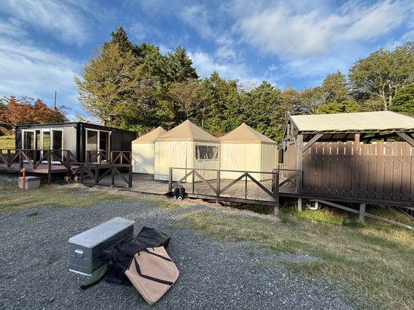 日本・山梨県「マウントフジキャンプリゾート 別邸山麓 グランピング 」の写真：マウントフジキャンプリゾート 別邸山麓グ...