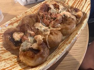 りんくうに前泊
サウナとたこ焼きを楽しむ