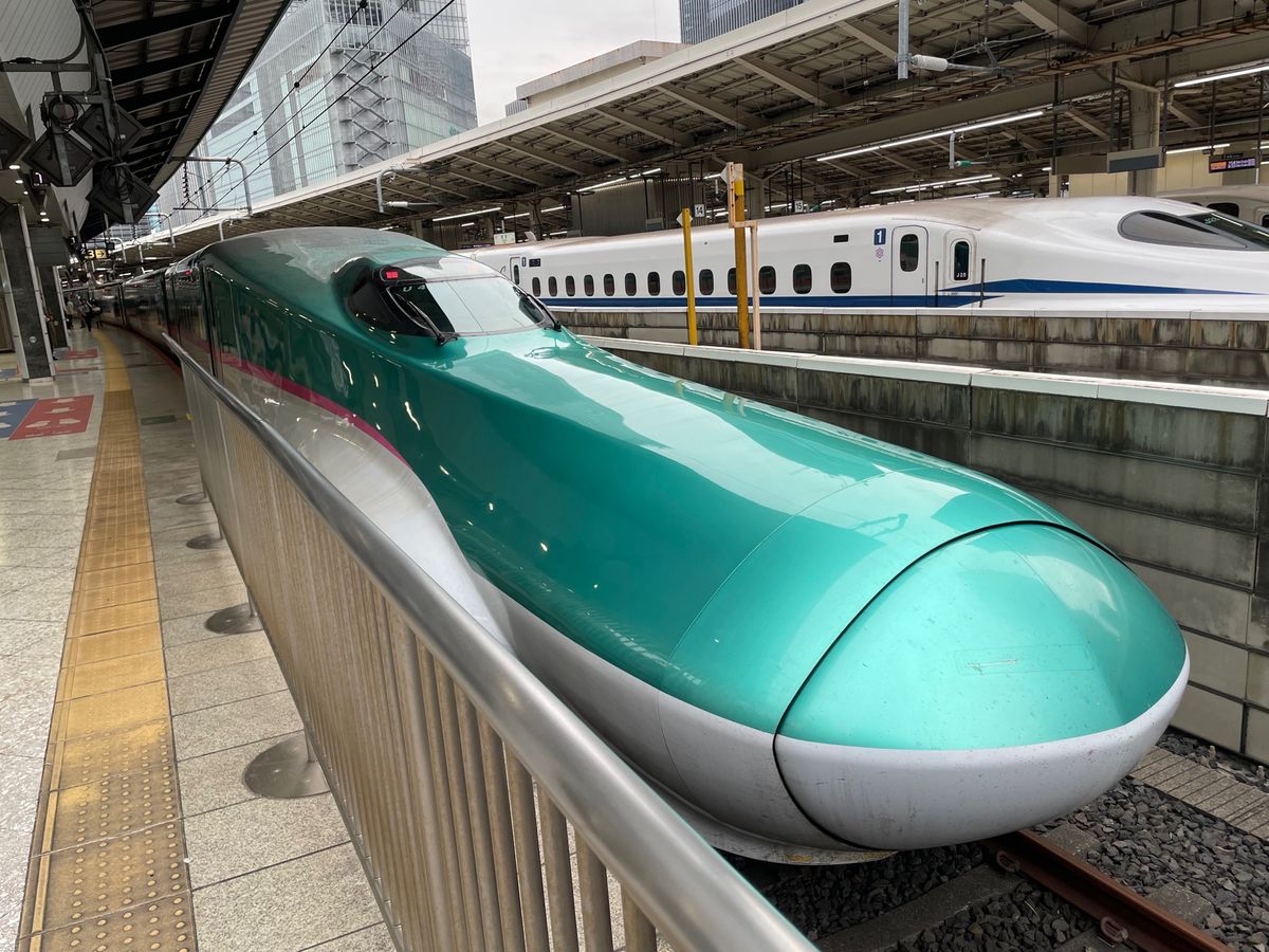 先ずは東京駅からはやぶさに乗ってくりこま高原駅へ