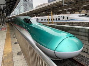 先ずは東京駅からはやぶさに乗ってくりこま高原駅へ