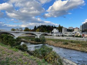 仙台市を流れる広瀬川。ヤマセミを発見！