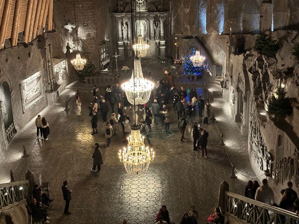 ポーランド・ワルシャワ「ポーランド旅行」の写真：12/30
世界遺産ヴェリチカ岩塩坑
ク...