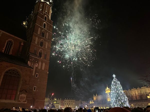 ポーランド・ワルシャワ「ポーランド旅行」の写真：12/31
クラクフで年越し
異国でも年...