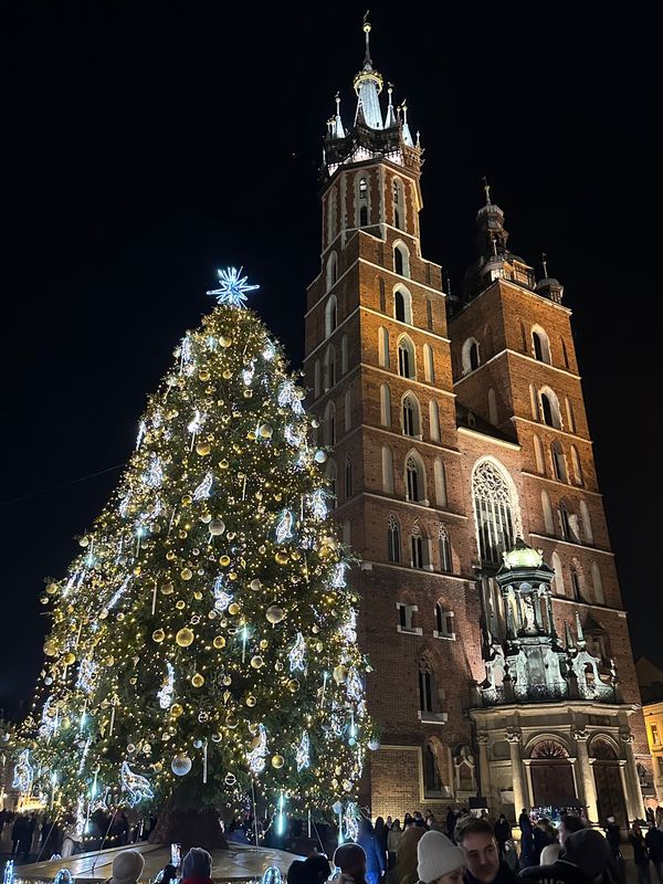 ポーランド・ワルシャワ「ポーランド旅行」の写真：12/30
クラクフクリスマスマーケット