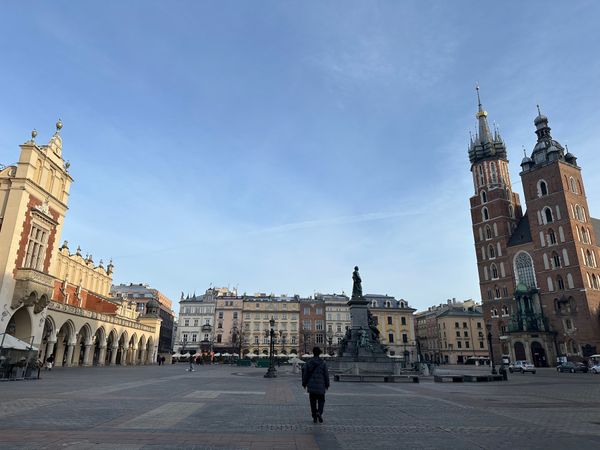 ポーランド・ワルシャワ「ポーランド旅行」の写真：1/1
世界遺産クラクフ歴史地区