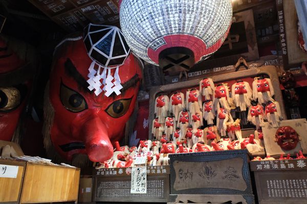 日本・群馬県「群馬秋旅」の写真：伽葉山龍華院の天狗👺