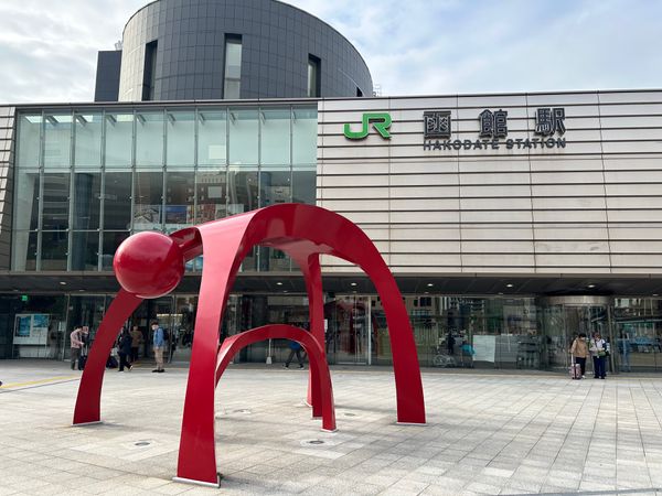 日本・北海道「三泊四日で仙台・函館旅行⭐︎二日目⭐」の写真：・函館駅
・五稜郭タワーからの五稜郭
・...
