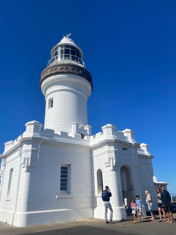オーストラリア連邦「ブリスベンでの暮らし」の写真：バイロンベイ→フィッシュ&amp;チップスランチ...