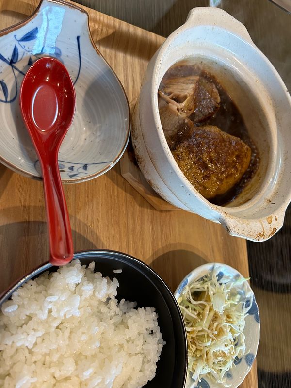 日本「年１の群馬」の写真：昼ごはん、ビーフシチュー