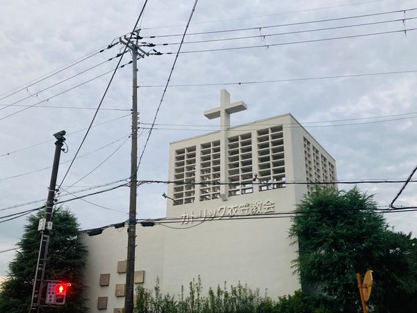 日本・京都府「京都へ」の写真：京都市の衣笠教会に
その後は仁和寺へまっ...
