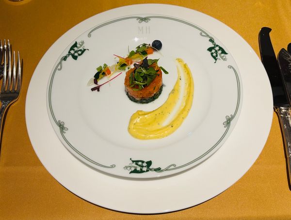 日本・軽井沢「万平ホテル」の写真：夕食