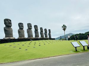 鶏肉ざんまいの食生活
日南市サンメッセ日南
モアイ像🗿
青島