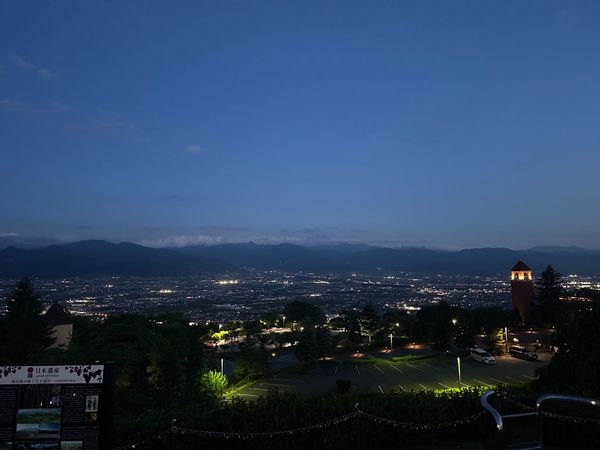 日本・長野県「山梨長野ドライブ」の写真：フルーツ公園