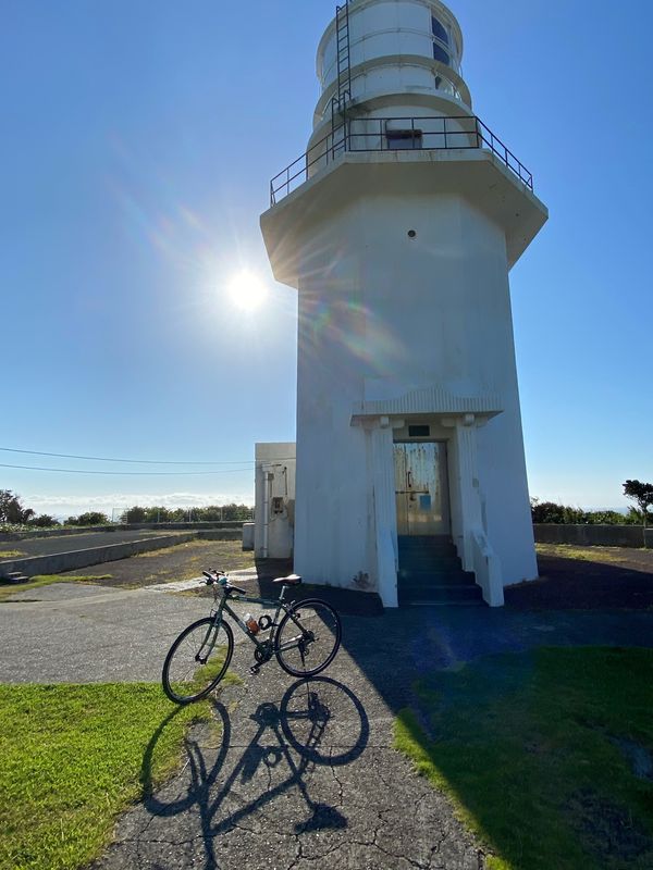 日本・神奈川県「三浦半島サイクリング」の写真：剱埼灯台