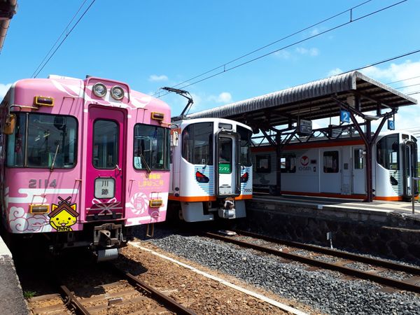 日本・島根県「鳥取島根旅」の写真：一畑電車