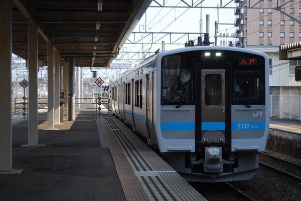 日本・青森県「三陸鉄道の旅」の写真：八戸線