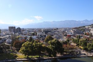 天気も良くて天守からの眺めも良かったです。