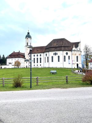 世界遺産のヴィース巡礼教会⛪️に行きました❣️
外観編です👍

ドイツ🇩🇪...