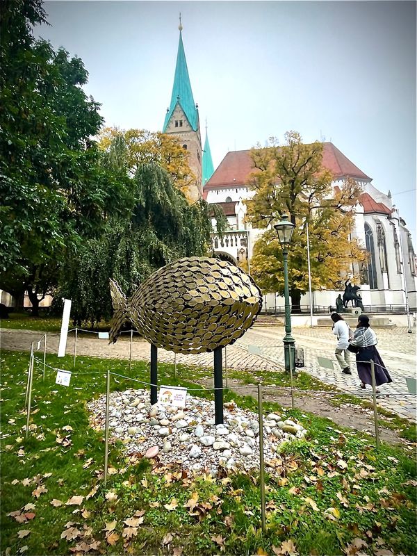 ドイツ・リューデスハイム「ドイツ満喫紀行」の写真：アウグスブルク大聖堂に行きました😊

ア...