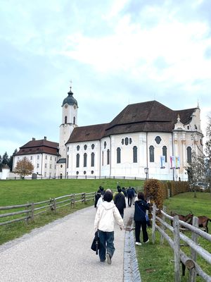 世界遺産のヴィース巡礼教会⛪️に行きました❣️
外観編です👍

ドイツ🇩🇪...