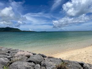 ほんとに海の水が綺麗でした。