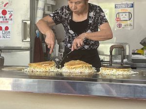 このみっていうお好み焼き屋さん、穴場です。
ホテルのお姉さんが教えてくれま...