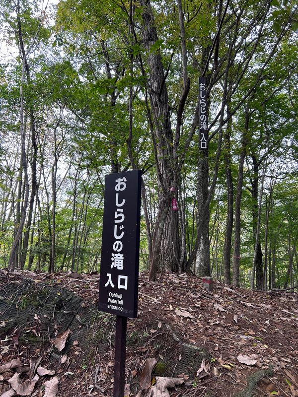 日本・福島県「北関東方面へドライブ」の写真：おしらじの滝