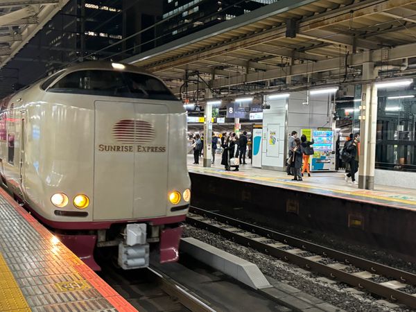 日本・島根県「出雲旅行」の写真：15日の夜にサンライズ出雲乗車！