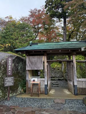 白雲洞茶苑でお茶をいただく。

お茶を飲みに強羅公園に行った。入場は有料だ...