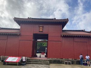 再建中の首里城