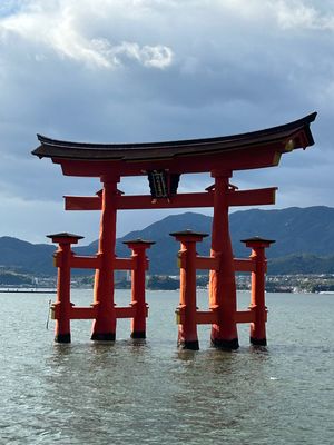 初日は宮島。まずは厳島神社です。