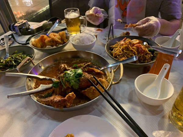 シンガポール「チリクラブ」の写真