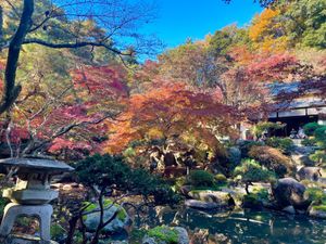 高崎駅からタクシーで15分ほど、洞窟観音と徳名園に行ってきました。徳名園の...