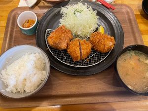 この日のお昼は高崎駅まで戻ってポンチ軒でヒレカツ定食。神田に本店がある人気...