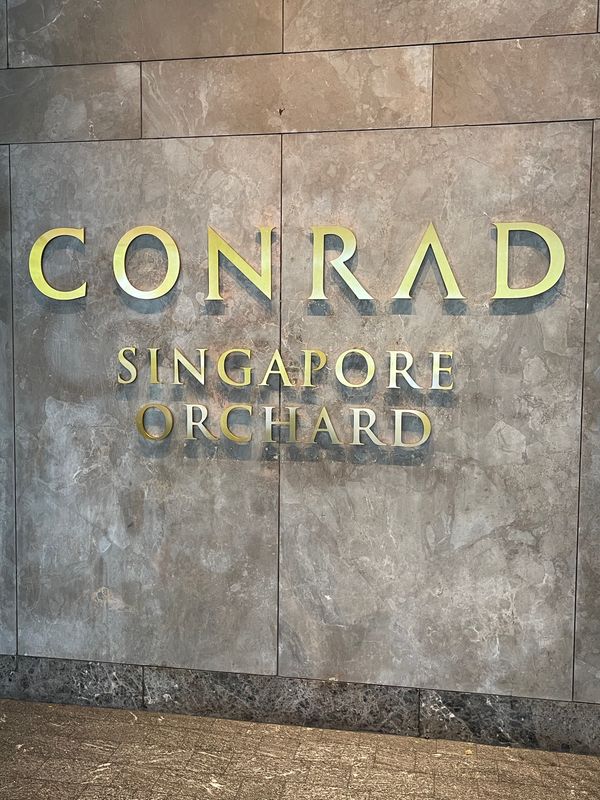 シンガポール・シンガポール「バリとシンガポール」の写真：コンラッドオーチャードに宿泊
