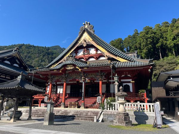 日本・山梨県「身延山　久遠寺」の写真