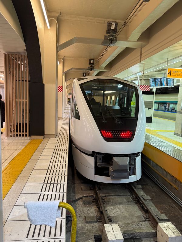 日本・栃木県「日光ひとり旅」の写真：東武特急スペーシアＸプレミアムシート快適...