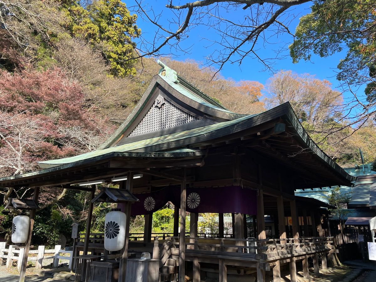 覚園寺から鎌倉宮へ