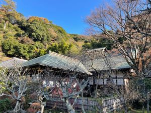 天園ハイキングコースの終点近くにある瑞泉寺