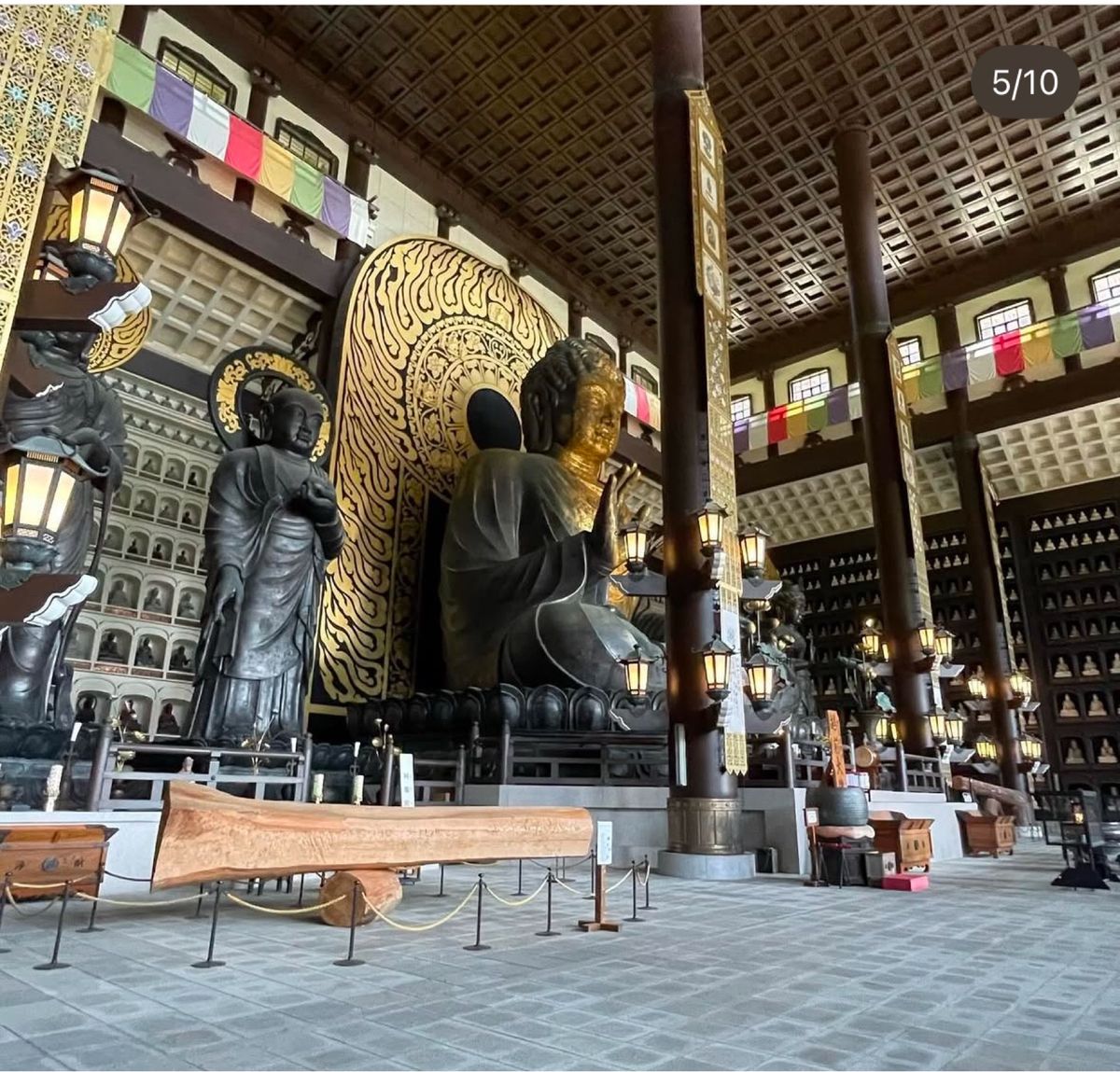 壮大で神秘的で圧倒的なスケールの大仏殿❣️パート2

福井県勝山市にある大...