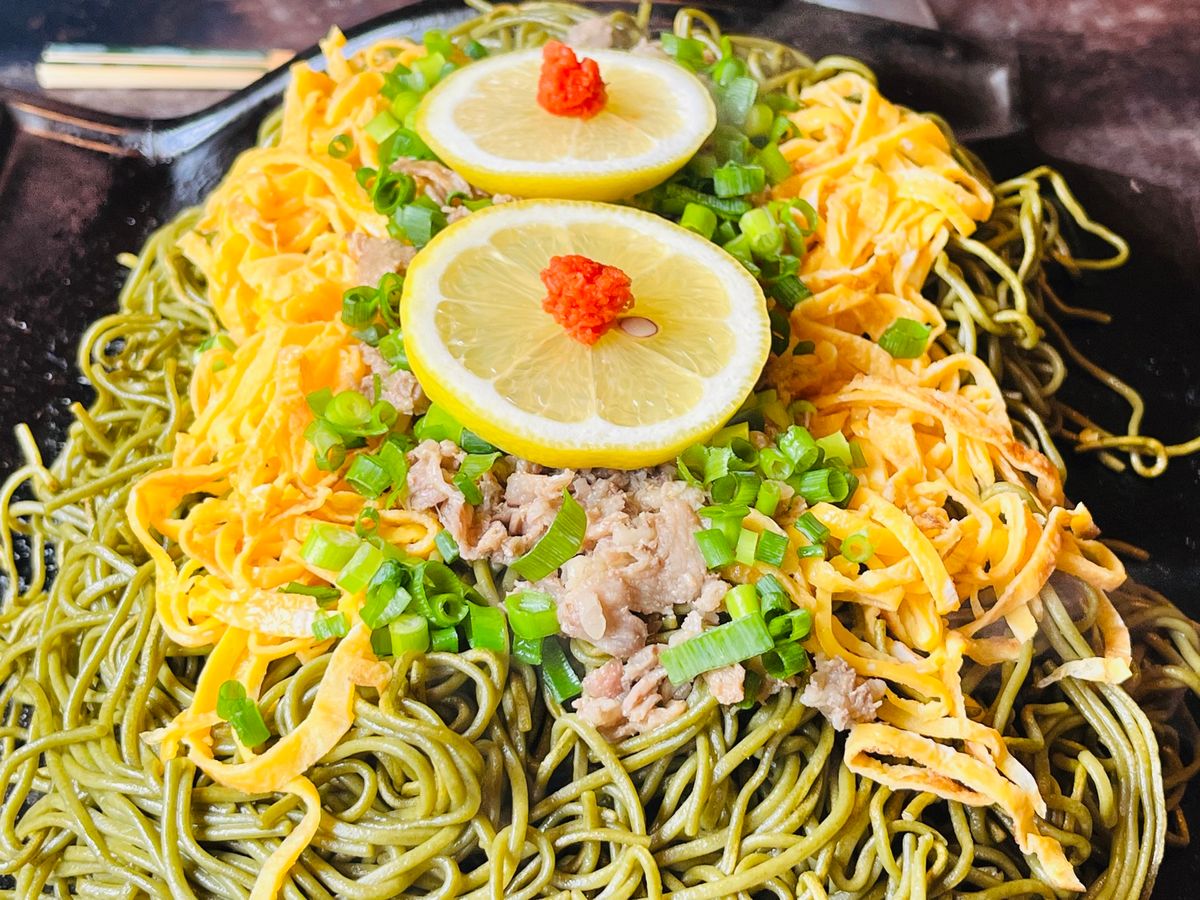 瓦そば柳屋 長門湯本店