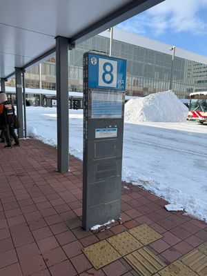 旭川駅に9時45分到着。10時20分発の留萌行きのバスに乗る。こちらも降り...