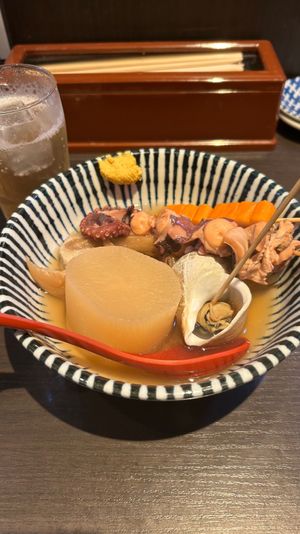 金沢おでん🍢赤巻が美味しすぎた！

ひがし茶屋街の食べ歩きはまたしたいな〜